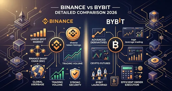 Binance vs Bybit Detailed Comparison 2026