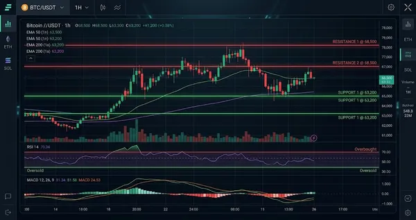 BTC at $80,720 Enters Overbought Zone (RSI 88) — TA Report