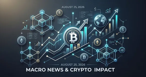 Macro News Crypto Impact August 25 2026
