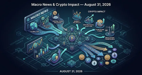 Macro News Crypto Impact August 31 2026