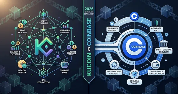 KuCoin vs Coinbase Detailed Comparison 2026