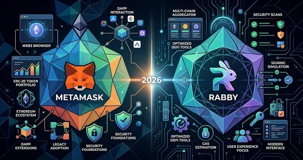 MetaMask vs Rabby Detailed Comparison 2026